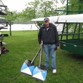 Tim Carrying Oars